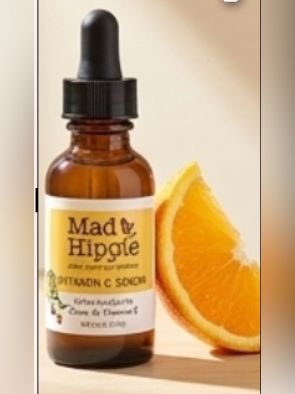 Mad hippie!!!! Vitamin C Serum - Brightening Serum in Orange